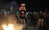 Manifestantes consideraron que Netanyahu desea prolongar la agresión contra Gaza para mantenerse en el poder y evadir el peso de la Justicia.