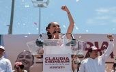 la candidata presidencial de la coalición “Sigamos haciendo historia”, Claudia Sheinbaum, destacó la necesidad de “la investigación en este y en otros casos para que se haga justicia. Que se investigue qué fue lo que pasó”.
