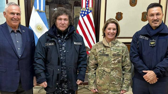 Esta es la tercera visita de Richardson a Argentina, como aseguró el embajador de Estados Unidos en Buenos Aires, Marc Stanley.