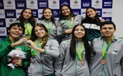 El equipo boliviano persigue los primeros lugares del medallero de los Juegos Bolivarianos de la Juventud