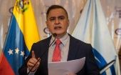El fiscal Saab reveló el plan terrorista de integrantes de la organización Vente Venezuela, que buscaban generar acciones de violencia y sabotaje de los servicios públicos en el país.