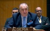 El representante permanente de Argelia ante la ONU, Ammar Benjameh, dijo que su país, con más fuerza e impulso, volverá a introducir un documento en ese sentido.