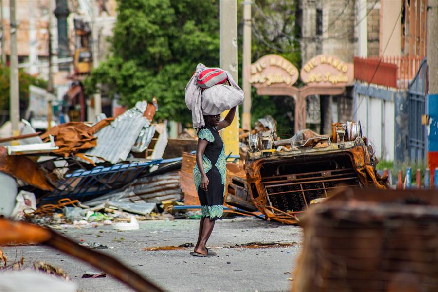 Miles de haitianos abandonaron sus hogares en abril para escapar de ataques de grupos paramilitares.