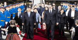 El presidente Vučić manifestó que Xi Jinping es un amigo de la nación serbia y su visita es de valor histórico.