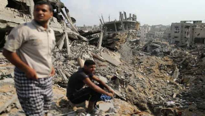El proyecto incluye la reconstrucción de Gaza. Reuters. 
