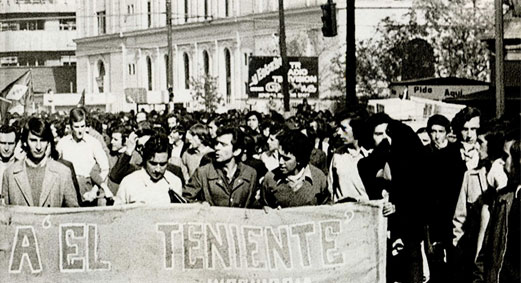Huelga del cobre Chile 1973