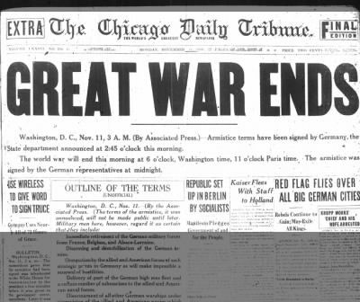 10 Claves para entender el Armisticio de la 1era Guerra Mundial | Noticias  | teleSUR