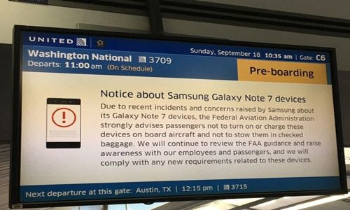 Un Samsung Galaxy Note 7 explota dentro de un avión en . | Noticias |  teleSUR