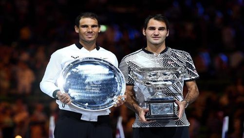 Federer y Nadal EFE