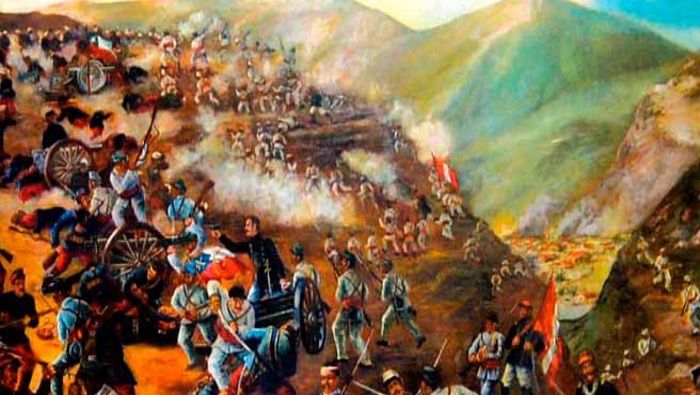 Resultado de imagen para Fotos de la batalla de JunÃ­n (PerÃº)